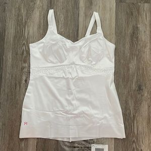 Ruby Ribbon Lace Cami white